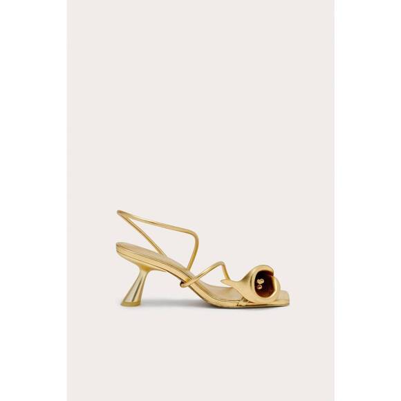 NEW CULT GAIA women's ria sandal in brass - Picture 2 of 4